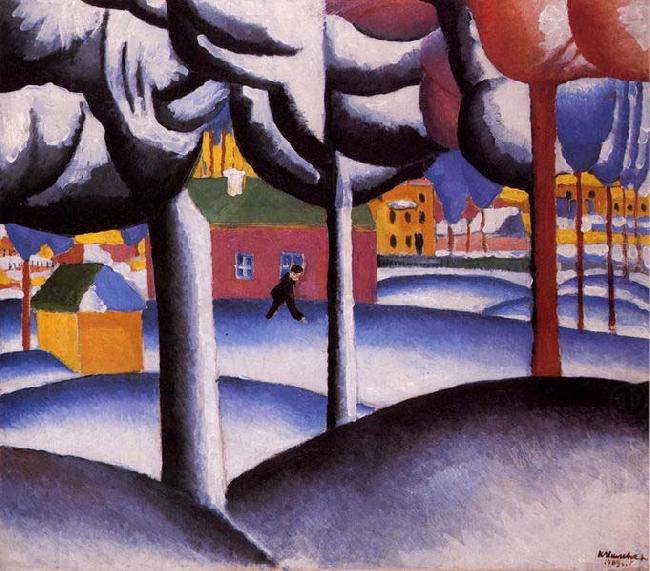 Winter,, Kazimir Malevich